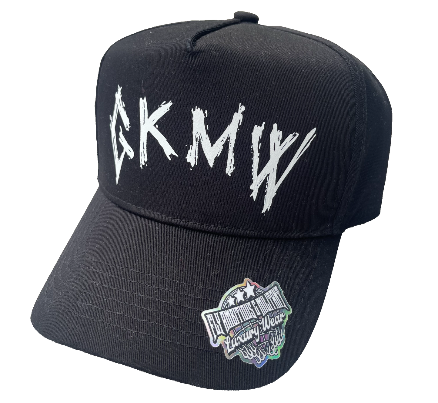 Black/Gray “God Keeps Me Winning” Luxury Snapback