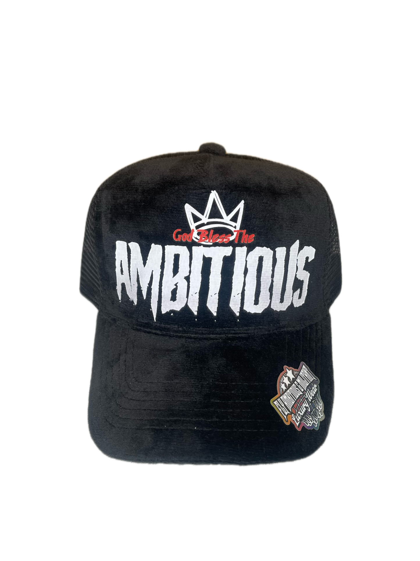 Black Velvet “God Bless The Ambitious” Luxury Snapback