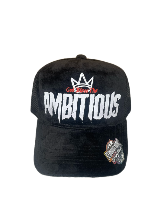 Black Velvet “God Bless The Ambitious” Luxury Snapback