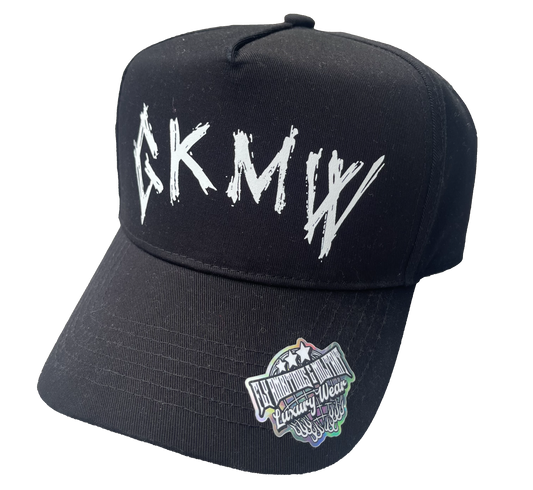 Black/Gray “God Keeps Me Winning” Luxury Snapback