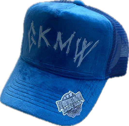 Blue Velvet “God Keeps Me Winning” Luxury Snapback