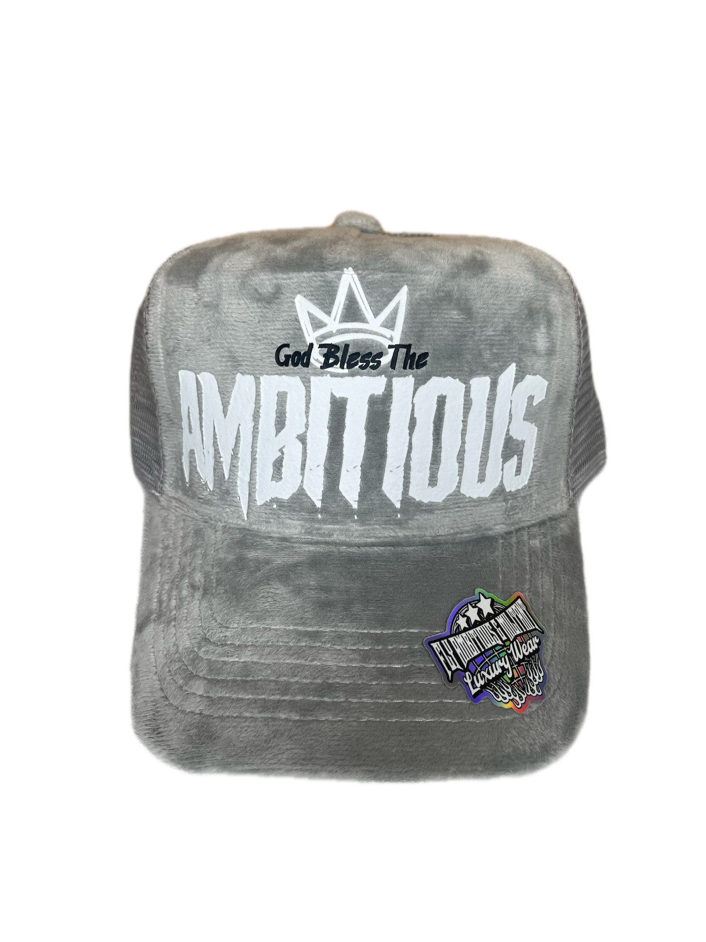 Gray Velvet “God Bless The Ambitious” Luxury Snapback